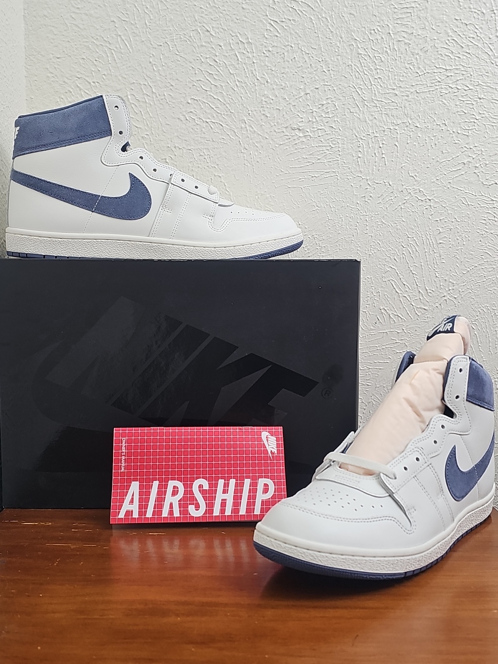 Nike Air Jordan Retro Air Ship PE Diffused Blue Mens Sneakers DZ3497-140 Size 13